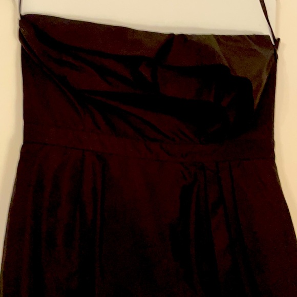 Ann Taylor black strapless dress size 4. Ruffled - Picture 4 of 9